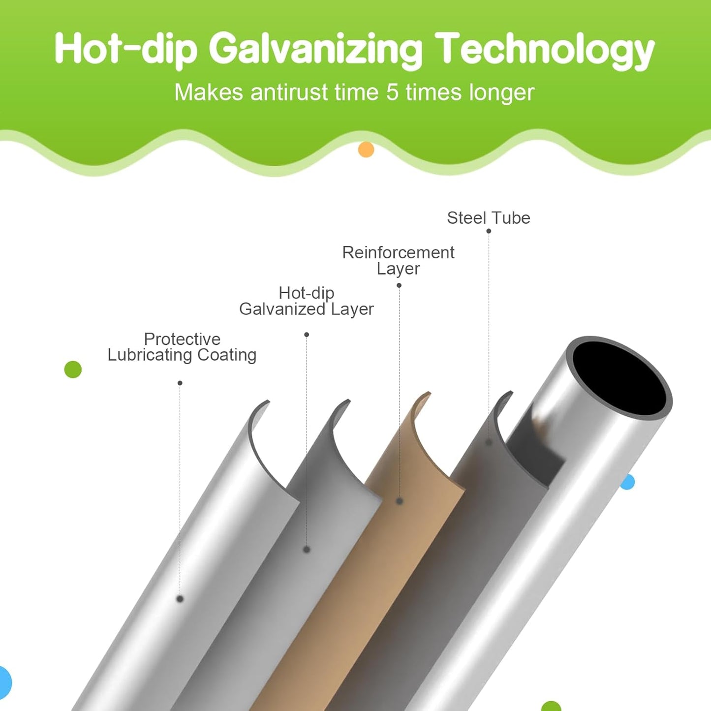 1800LBS Weight Capacity Double Frames Trampoline with No-Gap Design Curved Poles 16 15 14 12 10FT Trampolines with Enclosure Net for Kids Adults, Outdoor Family Fun